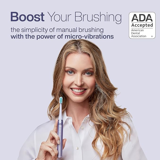 Aquasonic Icon ADA-Accepted Rechargeable Toothbrush | Magnetic Holder & Slim - Image 2
