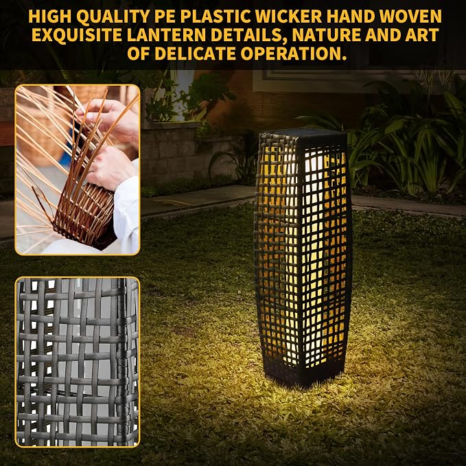 Solar Floor Lamp, Outdoor Floor Lamp, Solar Lanterns Outdoor Waterproof - Image 4