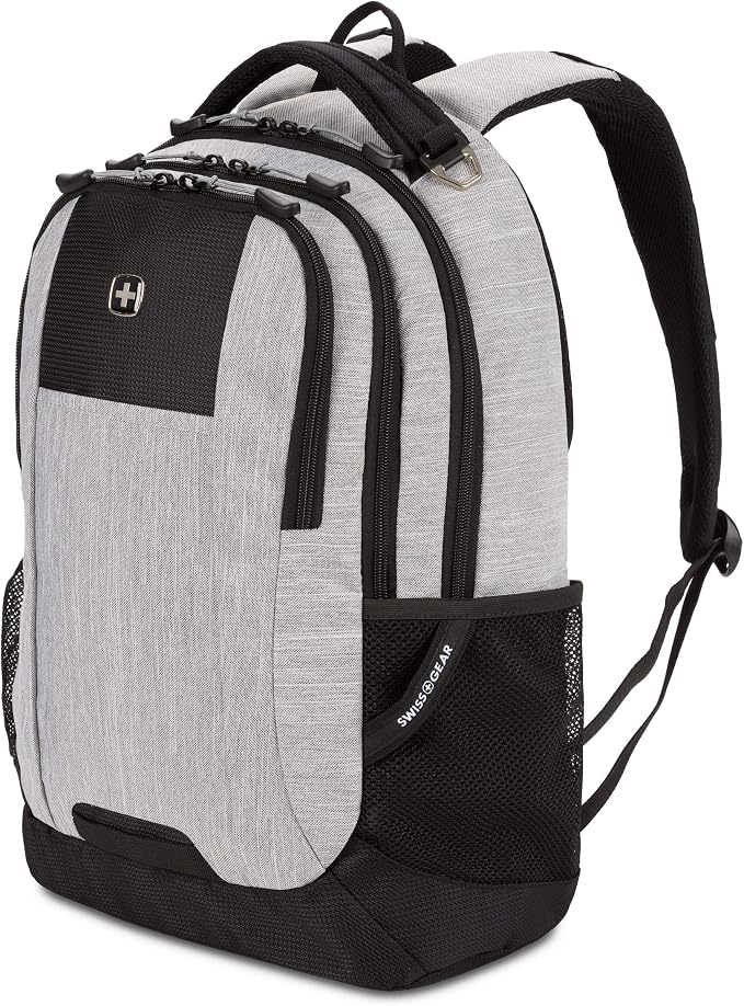 SwissGear Cecil 5505 Laptop Backpack, Heather Grey by SwissGear