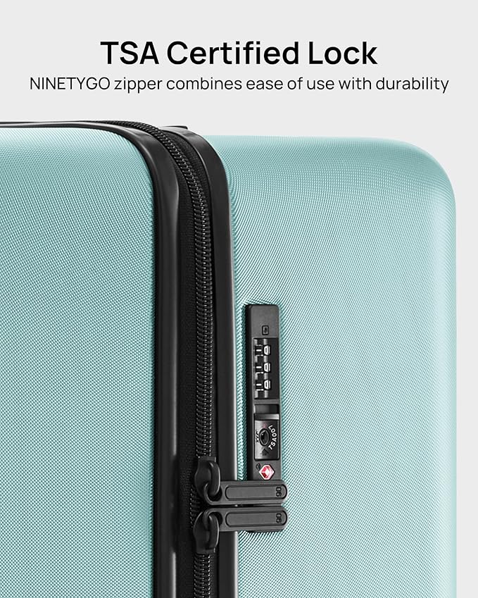 Trunk Luggage 24 Inch, Medium Checked Luggage - Image 5