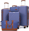Luggage Sets 5 Piece, Suitcases by CONCEPTEN