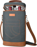 Tirrinia 2 Bottle Wine Gift Tote Carrier by Tirrinia