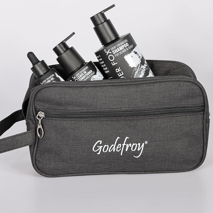 Godefroy Silver Fox Complete Men's Grooming Collection, Beard and Mustache Care - Image 4