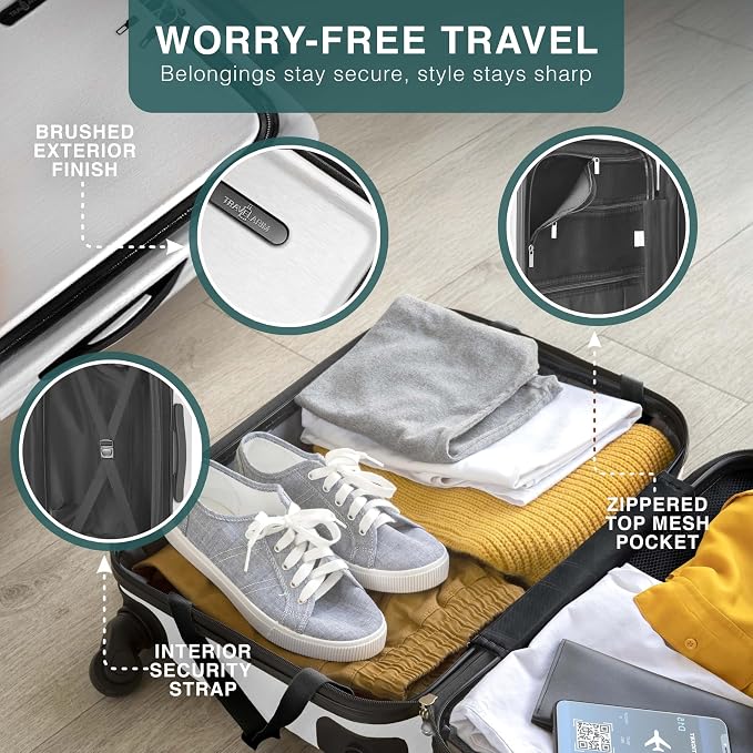 Luggage Sets 2 Piece, 24 Inch Suitcase and 28 Inch Luggage - Image 4