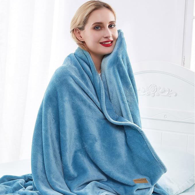 Surii Home Luxury Microfiber Flannel Blanket, Super Soft, and Breathable - Image 4