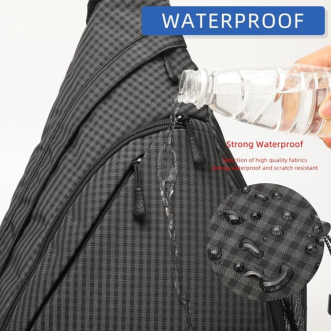 Water-Proof Sling bag/Crossbody Backpack/Shoulder Bag - Image 5