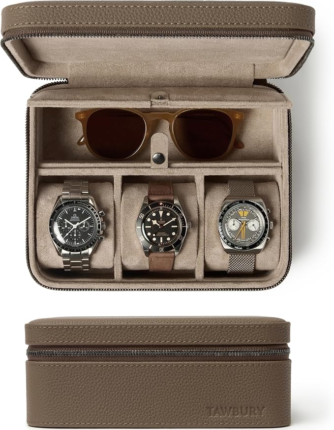 TAWBURY Luxury Leather Watch Box by TAWBURY
