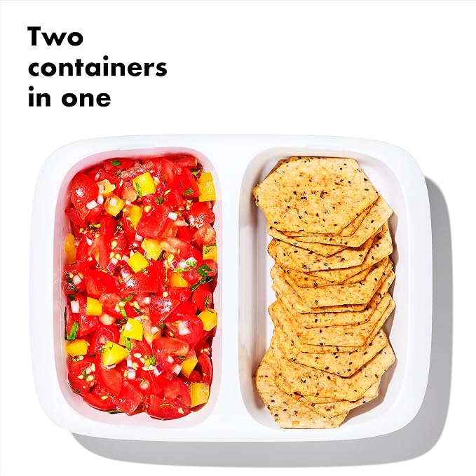 OXO GG PREP AND GO 2 CUP DIVIDED CONTAINER - Image 2