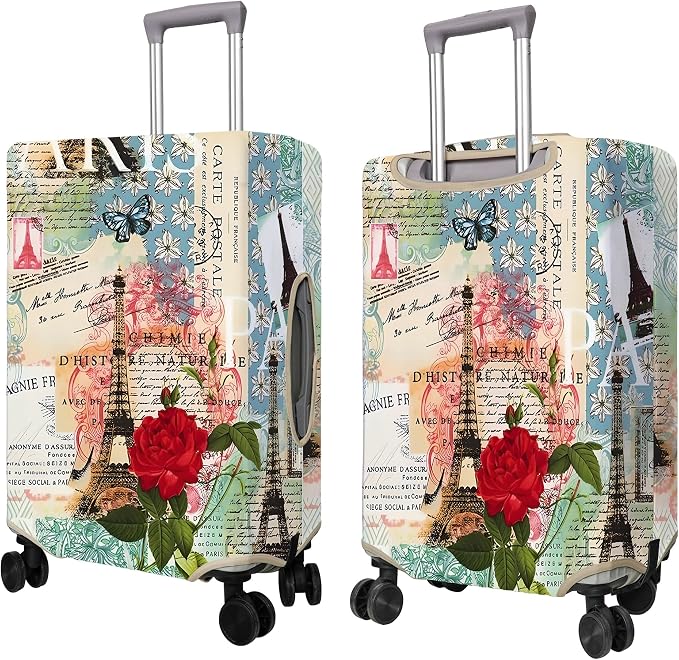 Travel Luggage Cover Suitcase Protector Fits 18-32 Inch Wheel Covers - Image 2