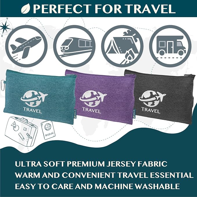 PAVILIA Travel Blanket Airplane Compact - Image 5