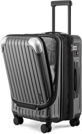 LEVEL8 Grace Carry on Luggage, 20 Inch Expandable Hard Shell Suitcases by LEVEL8