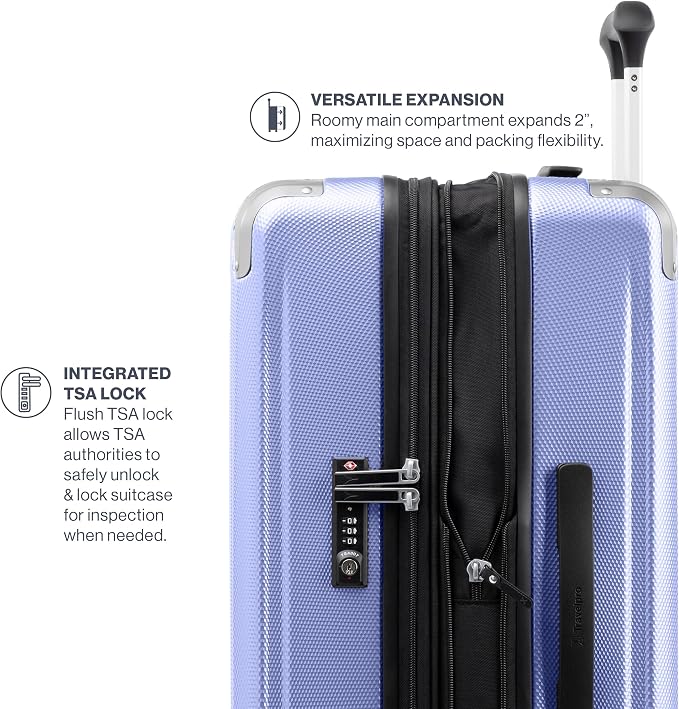 Travelpro Pathways 3 Hardside Expandable Luggage, 8 Spinner Wheels, Lightweight - Image 6