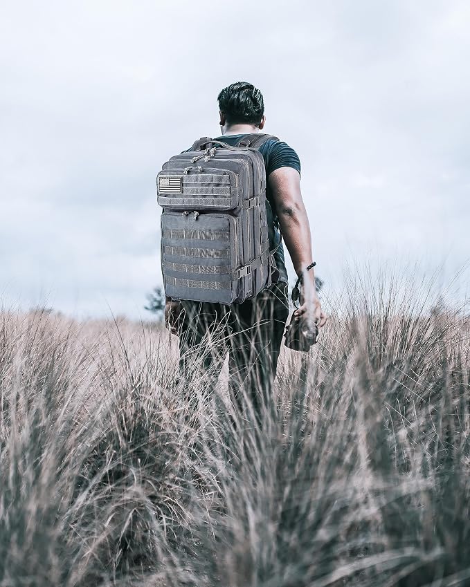 LHI Military Tactical Backpack for Men and Women 45L Army 3 Days Assault Pack - Image 9