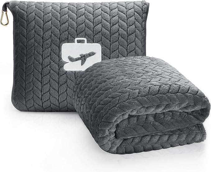 EverSnug Premium Travel Blanket Pillow by EverSnug