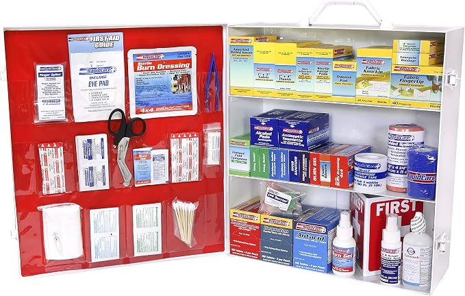 Rapid Care First Aid 863-09-1F 3 Shelf ANSI/OSHA Compliant All Purpose First by GREIGHTBRANDPRODUCTS