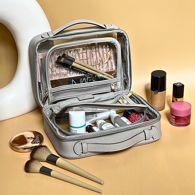 JAZD Clear Makeup Bag Toiletry Bag - Image 2