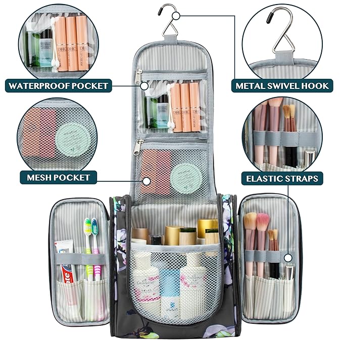 PAVILIA Toiletry Bag Travel Bag - Image 2
