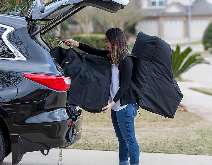 Car Seat Travel Bag — Adjustable, Padded Backpack - Image 6