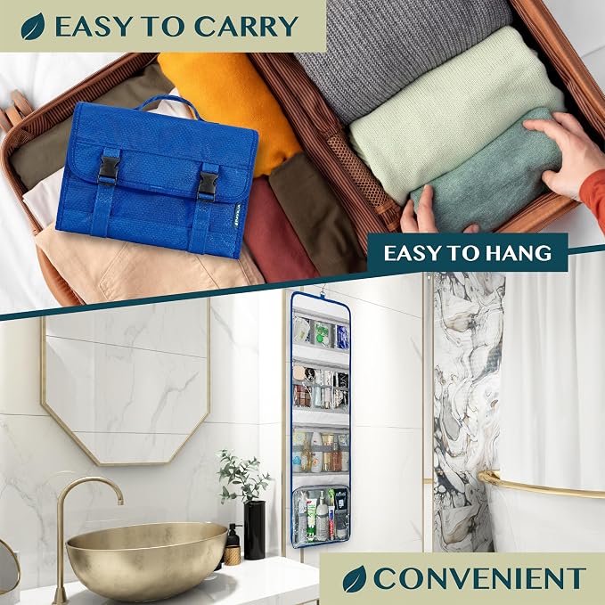 PAVILIA Travel Hanging Toiletry Bag - Image 6
