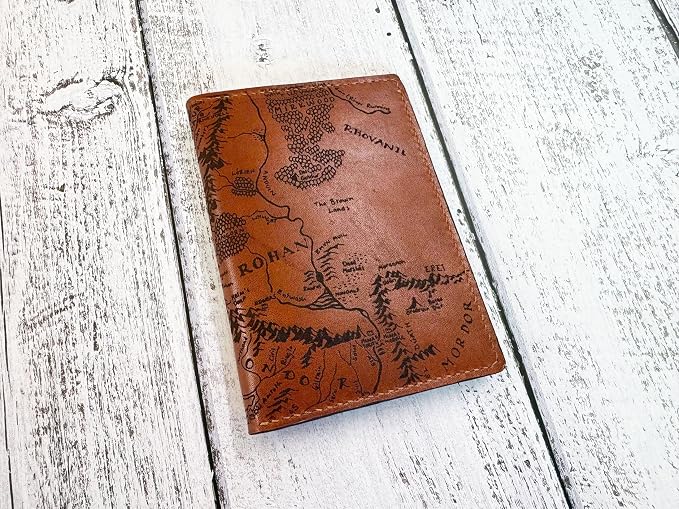 Handmade Leather Passport Wallet - Image 7
