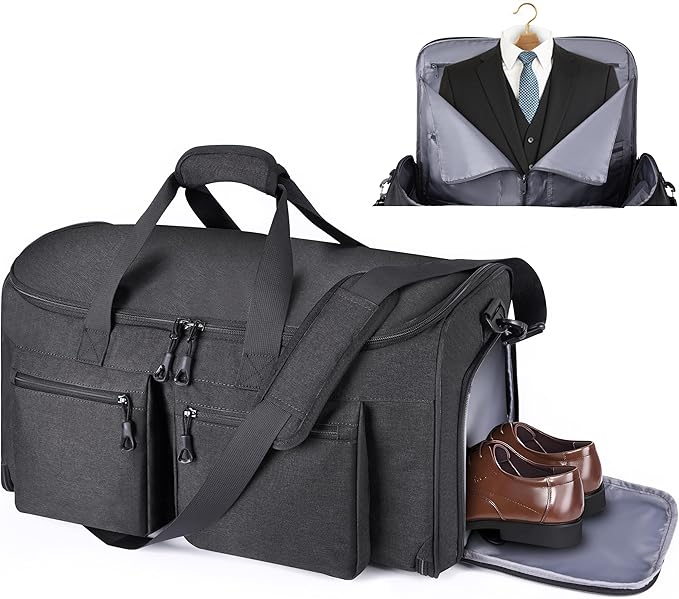 Convertible Duffle Bags for Travel Carry On Suit Duffle Bags by HILOMON