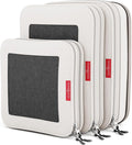 Compression Packing Cubes for Travel Organizers by LeanTravel