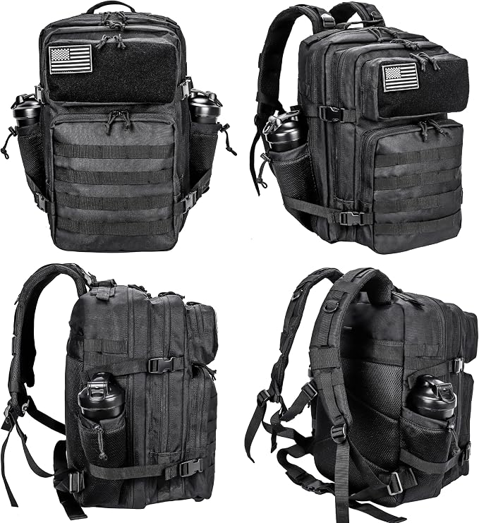 LHI Military Tactical Backpack for Men and Women 45L Army 3 Days Assault Pack - Image 2