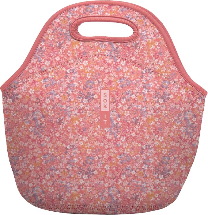 Sok It LunchTote Zippered Bag Insulated Neoprene Caddy by SokIt