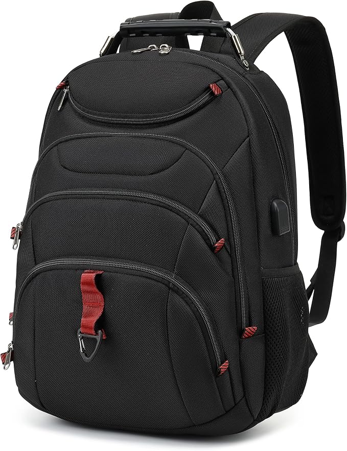 Boniyee Travel Backpack 17.3 Inch, Business Anti-Theft Laptop Bag by Unknown
