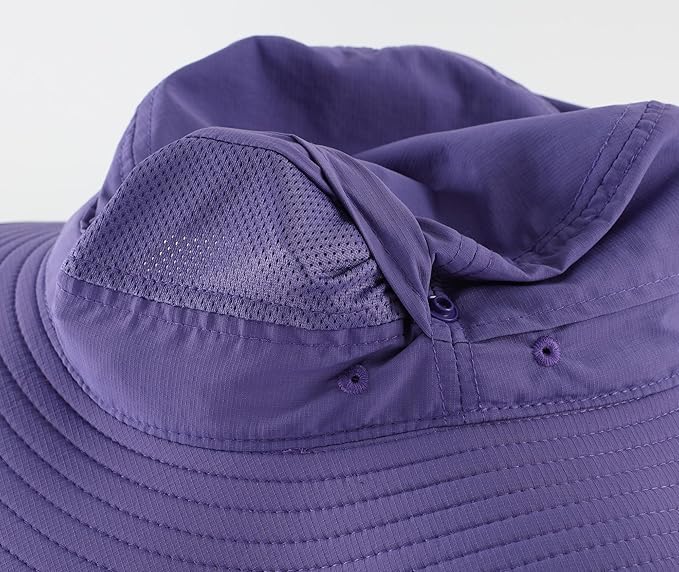 Connectyle Sun Hat for Men Women Outdoor UV Protection Safari Hat for Fishing - Image 5