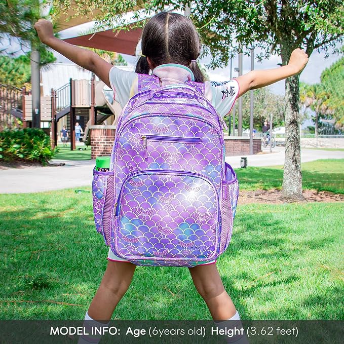mibasies Girls Backpack: Large Kids Backpack Girls - Image 2