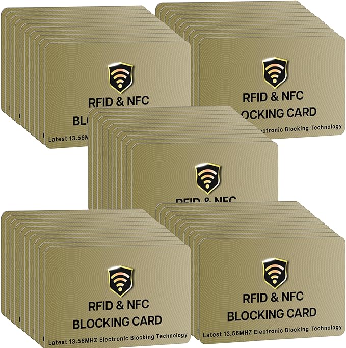 SaiTech IT RFID Cards One Card Protects Entire Wallet Purse by SaiTechIT