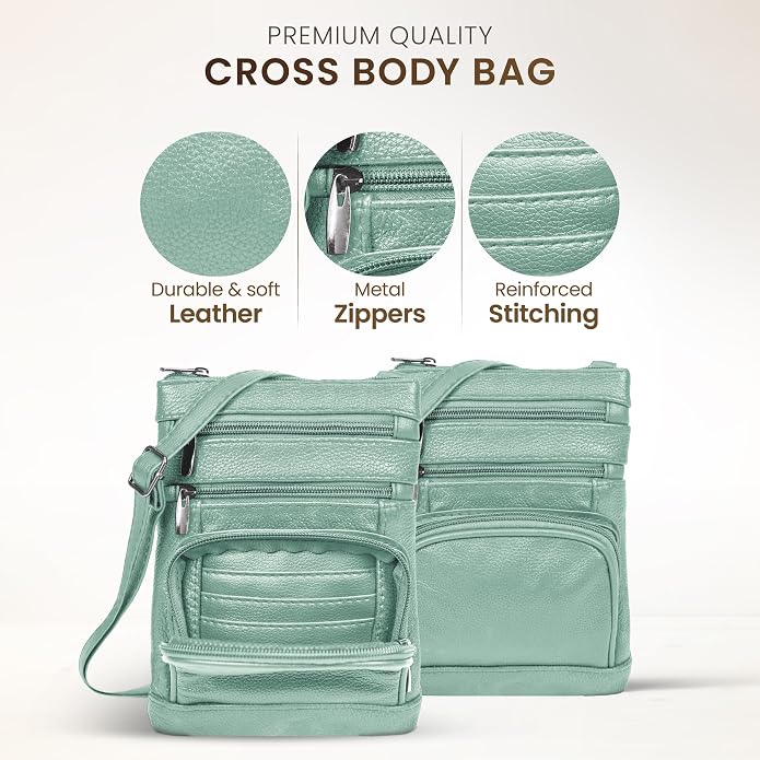 Krediz leather Crossbody Purses - Image 2