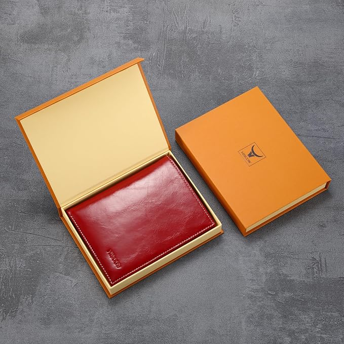 HISCOW Italian Leather Passport Holder - Image 7