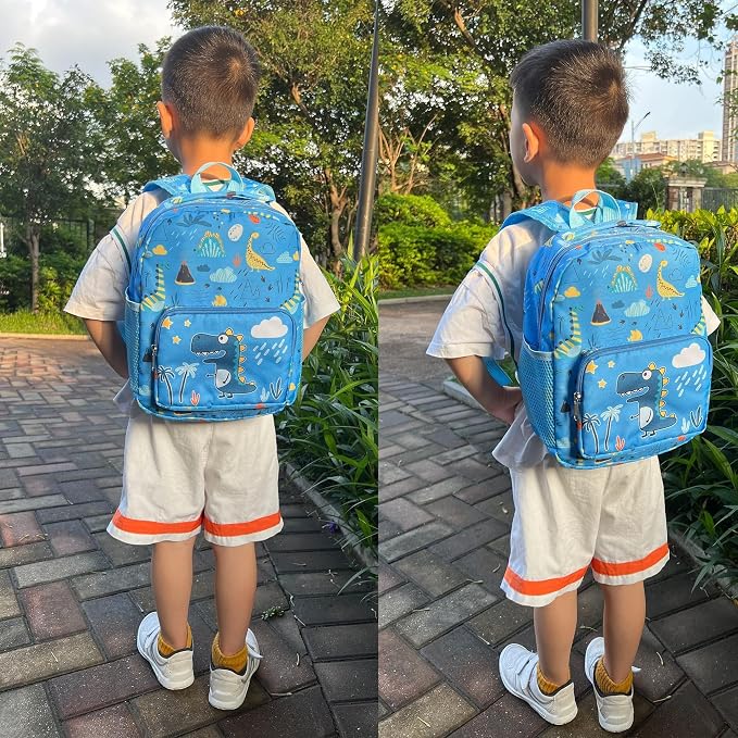POWOFUN13 inch Kids Toddler Preschool Travel Backpack Cute Cartoon Backpack - Image 4