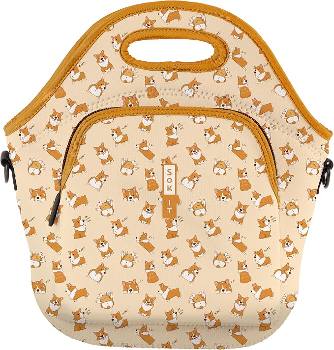 Sok It LunchTote Zippered Bag Insulated Neoprene Caddy by SokIt