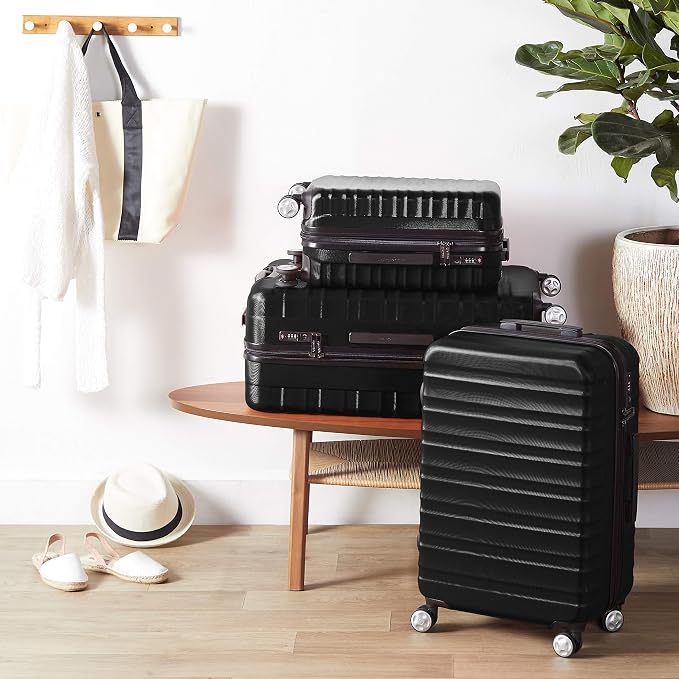 Amazon Basics 2 Piece Set With TSA Locks, Hardshell Suitcases With Four - Image 7