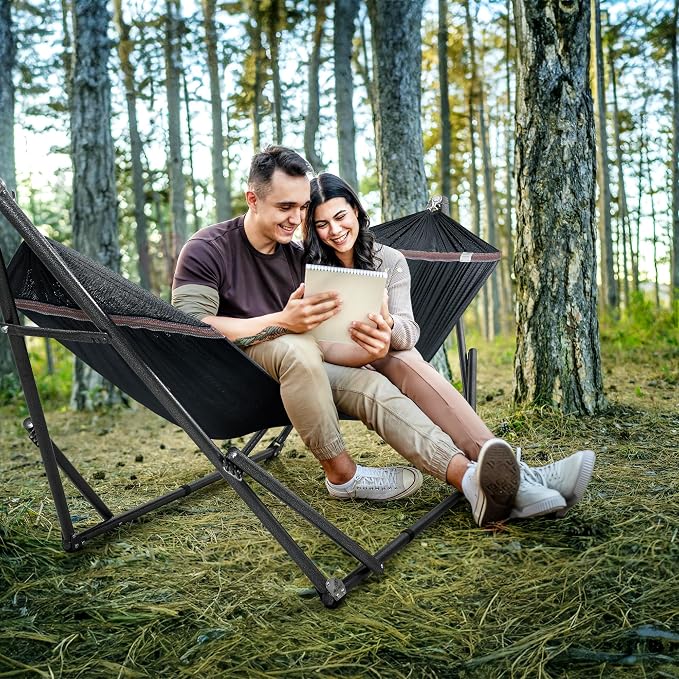 Tranquillo Universal Hammock Stand 600 lbs Capacity, Instant 20s Foldable - Image 8