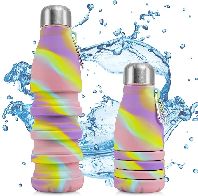 Foldable Drinking Bottle by Wondertoothpicks