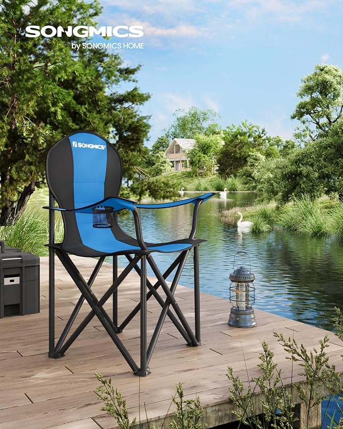 SONGMICS Folding Camping Chair, - Image 2