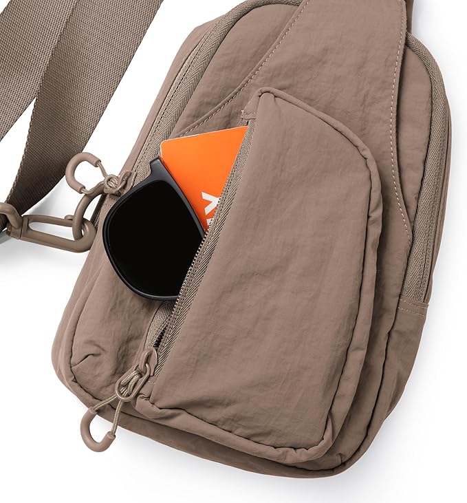 ODODOS Daily Sling Bag with Adjustable Straps Crossbody Chest Bag Lightweight - Image 4