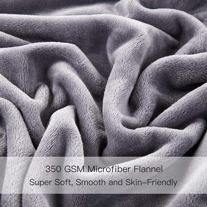 Surii Home Luxury Microfiber Flannel Blanket, Super Soft, and Breathable - Image 2