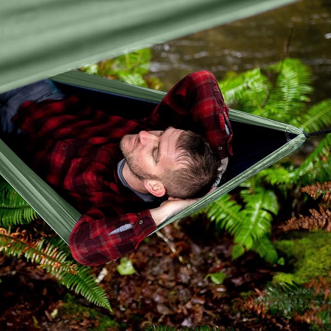 Wise Owl Outfitters Hammock Rain Fly – Waterproof Camping Tarp Cover - Image 6