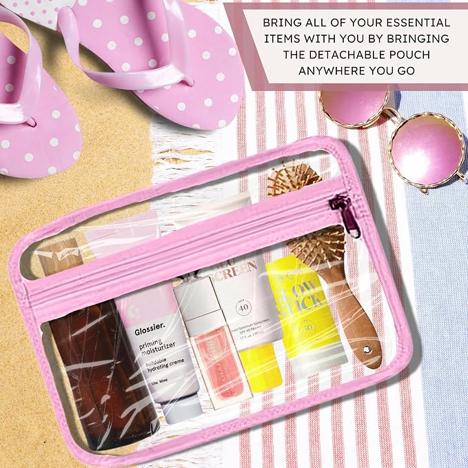 ESSENTE Women's Travel Toiletry Bag - Image 3