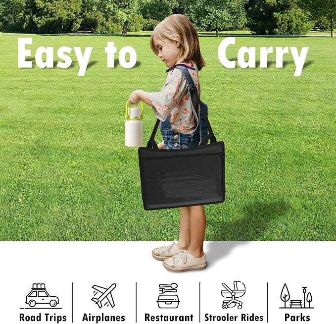 Kids Travel Tray for Car Seat, Toddler Road Trip Essentials - Image 7