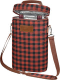 Tirrinia 2 Bottle Wine Gift Tote Carrier by Tirrinia
