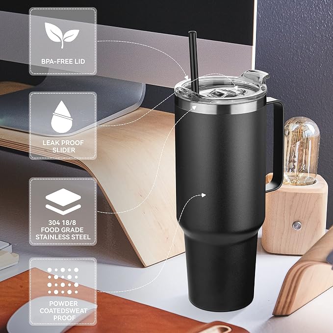 HASLE OUTFITTERS 40 oz Stainless Steel Tumbler - Image 4