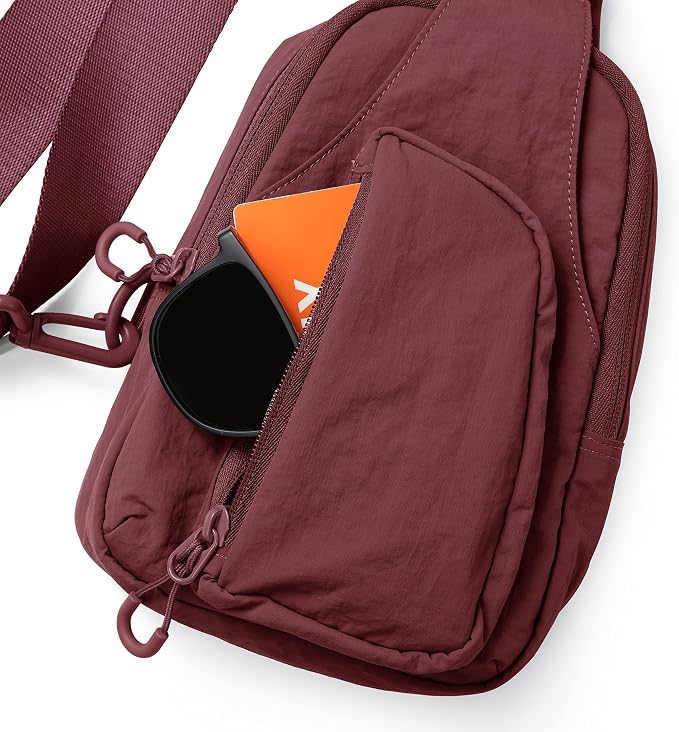 ODODOS Daily Sling Bag with Adjustable Straps Crossbody Chest Bag Lightweight - Image 4