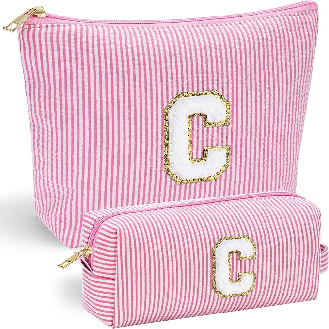 YOOLIFE Preppy Makeup Bag for Women by YOOLIFE