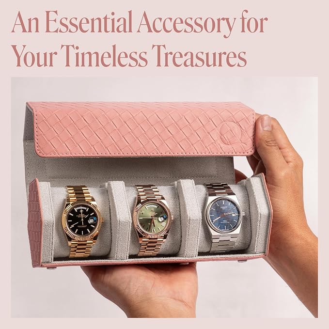 Ladies Leather Watch Rolls for Women - Image 2